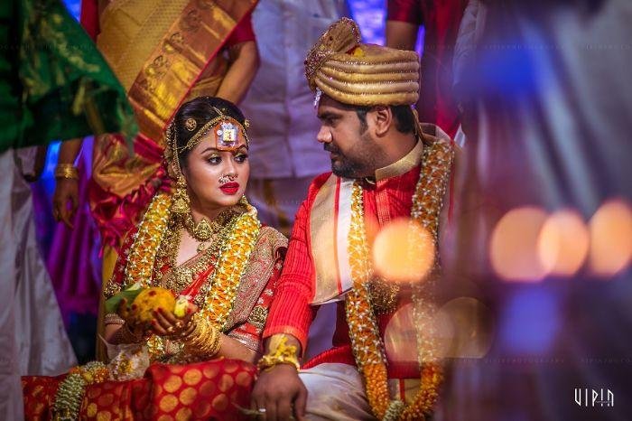 Indian bridal wedding moment