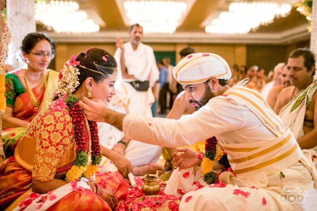 South Indian wedding photography ceremony